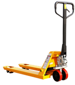 Paleciak Wózek paletowy magazynowy koła PU (udźwig: 2500 kg, długość wideł: 1150 mm, wysokość podnoszenia 195 mm) 85079839