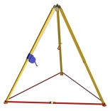 Trójnóg miproCrane z wyciągarką linową ręczną i z wysokością podnoszenia + 20m  (udźwig: 1000 kg) 33967277