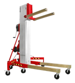 Podnośnik towarowy z wciągarką z automatycznym hamulcem (maks. wysokość podnoszenia: 6,5 m, maks. udźwig: 320 kg) 27481902