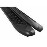 Stopnie boczne, czarne - Nissan Qashqai+2 2007-2013 (długość: 182 cm) 01656153