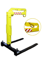 Widły do palet z uchwytem ustawnym (udźwig: 2T)