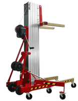 Podnośnik towarowy z wciągarką z automatycznym hamulcem (maks. wysokość podnoszenia: 8 m, maks. udźwig: 300 kg) 27481903