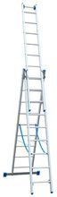 Drabina 3-elementowa anodowana Drabex 3x12 (wysokość robocza: 10,10m) 99674939