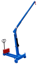 Żuraw hydrauliczny ręczny z przeciwwagą (udźwig: od 130 do 300 kg) 58755419