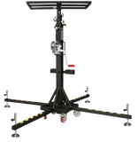Podnośnik towarowy z wciągarką z automatycznym hamulcem (maks. wysokość podnoszenia: 4,5 m, maks. udźwig: 150 kg) 27481889