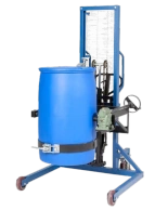 Dźwignik beczek, wywrotnica 180°,beczki 200-220l, podwozie szerokie, wys. podnoszenia 0-1270mm 72278435