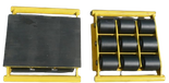 Zestaw wózków, rolki: 34x kompozyt (nośność: 58 T) 12267449