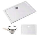 Brodzik slim prostokątny 100x80 akryl gruby + syfon 23178207