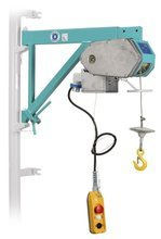 Wciągarka linowa budowlana z przedłużanym wysięgnikiem (udźwig: 200 kg, wysokość podnoszenia: 30 m) 05668340