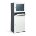 Metalowa szafa na komputer i do monitora (wymiary: 700x1620x610 mm) 00882907