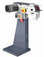 Szlifierka taśmowa (wymiary taśmy ściernej: 100x1220 mm, prędkość taśmy szlifierskiej: 9,5/19 m/s, moc silnika: 1,5 kW) 02861316