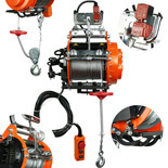 1717 Wciągarka linowa elektryczna Unicraft (udźwig: 250/500 kg) + Maszt 300-600 kg 32279912