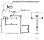BERWILIA Dociskacz pionowy do wózka widłowego (zakres: 1000-1630 lub 1250-1880 mm) 29082372