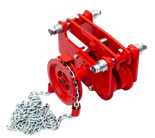 Wózek szynowy do wyciągarek przejezdnych (udźwig: 8 T, wysokość podnoszenia: 3m, zakres toru jezdnego: 143-200 mm) 9588173