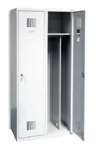 Szafa szafka ubraniowa przegroda, kolor: RAL7035 (jasnoszary) (wymiary: 1800x800x500 mm) 09276449