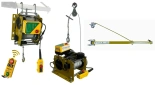 Wciągarka 500kg, 40m, pilot radiowy Wciągarka Budowlana TRETOS Military (TR-50040) + ramię do wciągarki TRETOS Military 300-600 kg (TR-60065)