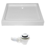 Brodzik prostokątny 120x90 głęboki 15cm biały+syfon 23178268