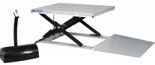 Niskoprofilowy - nożycowy stół podnośny z rampą (udźwig: 1000 kg, wymiary stołu: 1450x800 mm, wysokość podnoszenia min/max: 85-860 mm) 31070597